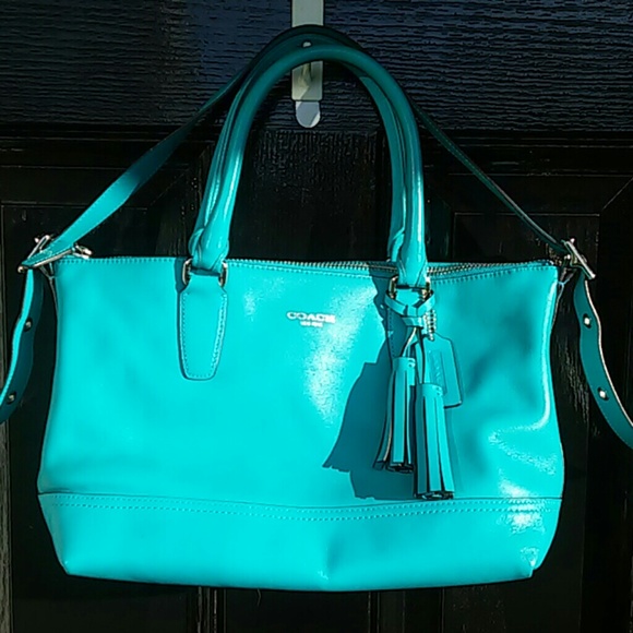 Coach **Uber rare tourmaline** bag!!